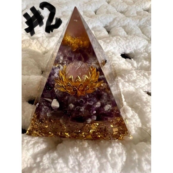 Beautiful Orgonite Pyramid - Your Choice - Picture 4 of 11